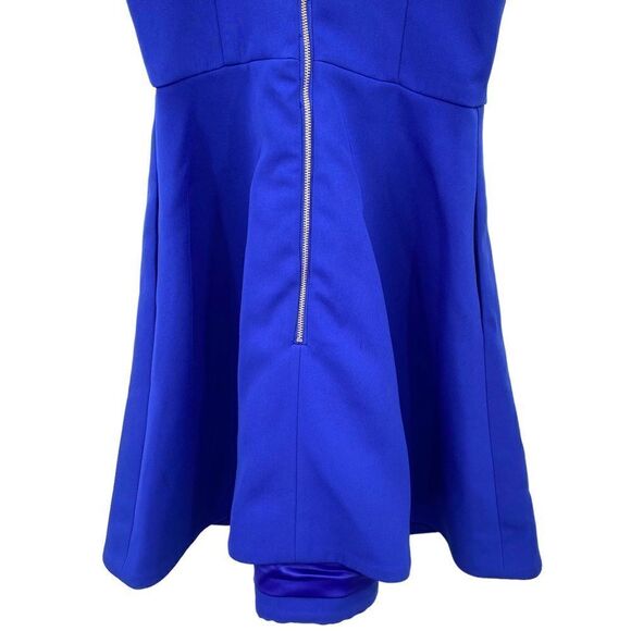 Keepsake Blue Strappy Cocktail Dress Size S - Picture 7 of 11